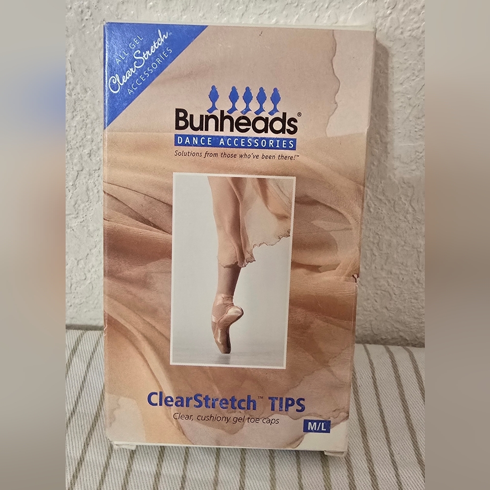 Bunheads ClearStretch Tips